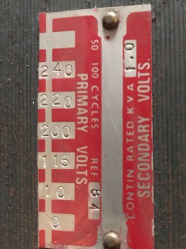 various-UK 230V to 110 V AC 1 kva step down